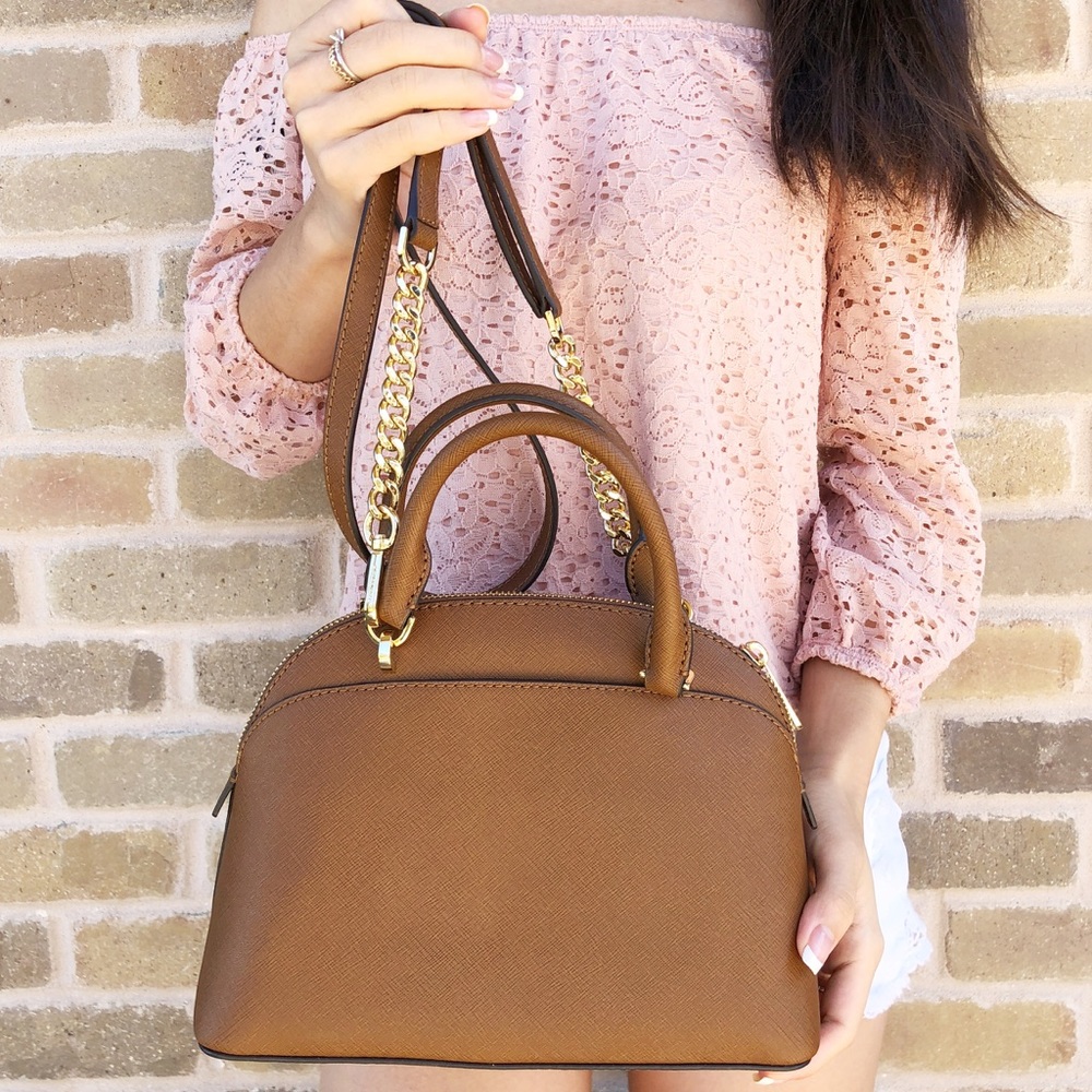 NWT Michael Kors Emmy Small Dome Satchel - Picture 3 of 8